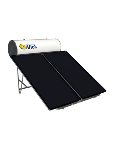 Система солнечного нагрева воды с плоским коллектором и баком ALBA 200S
