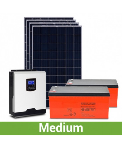 Солнечная электростанция для дома и дачи 110-150 кВт*ч/месяц