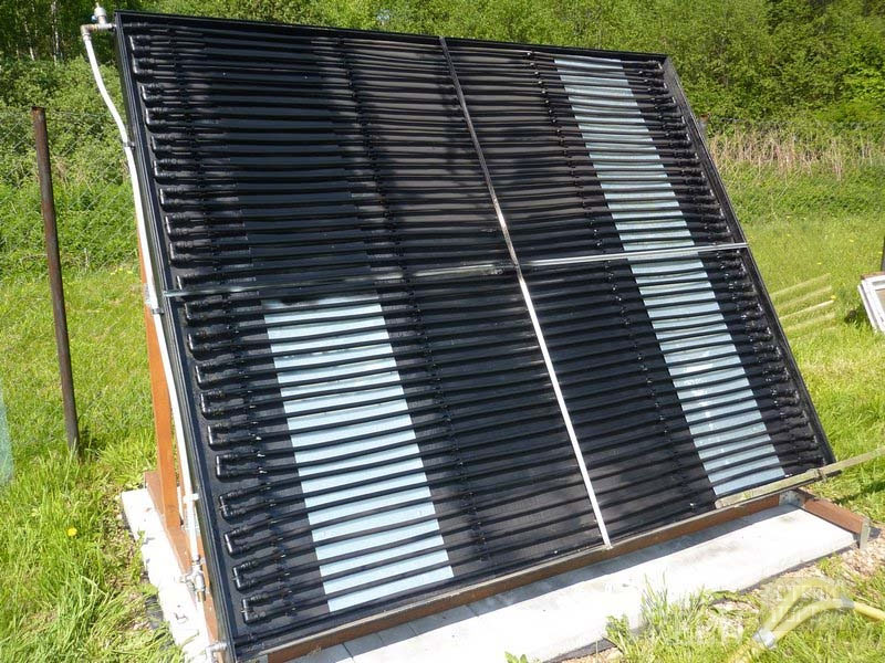Солнечные коллекторы для отопления дома